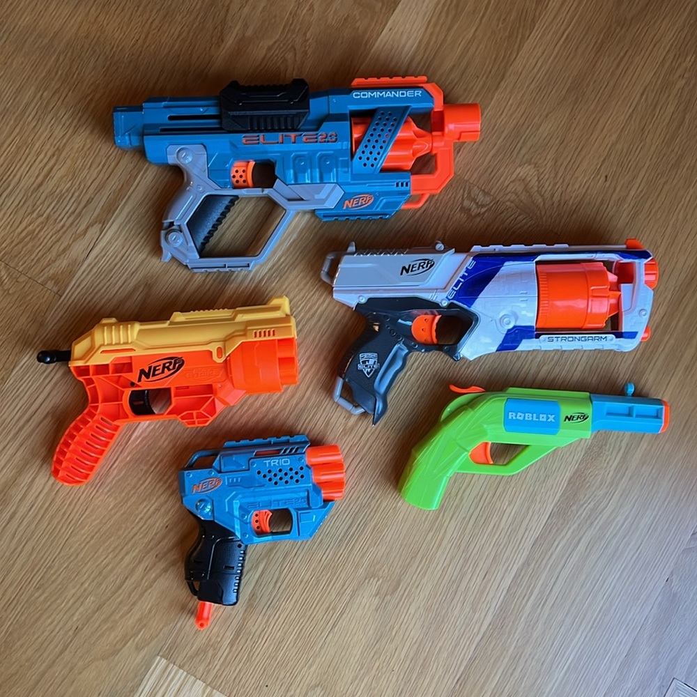 Nerf Blaster Lot (5)